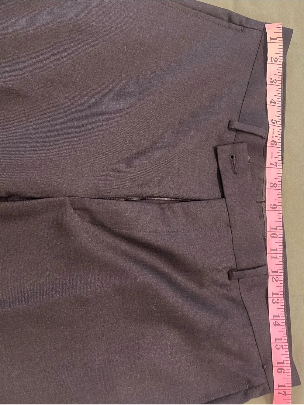 Calvin Klein Men's 40S Black Two-Button 100% Wool Suit 34x30